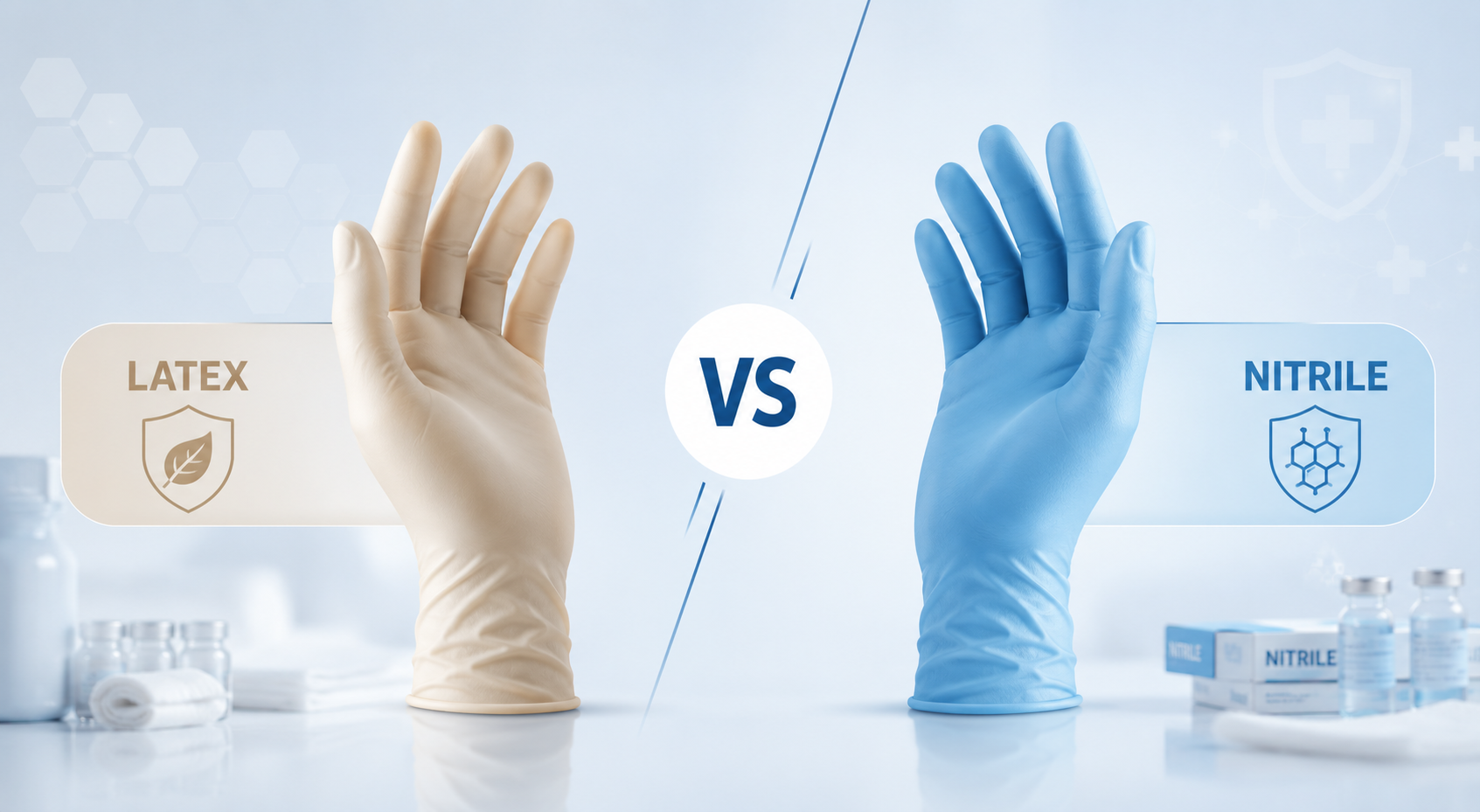 Choosing the Right Medical Gloves: Latex vs Nitrile